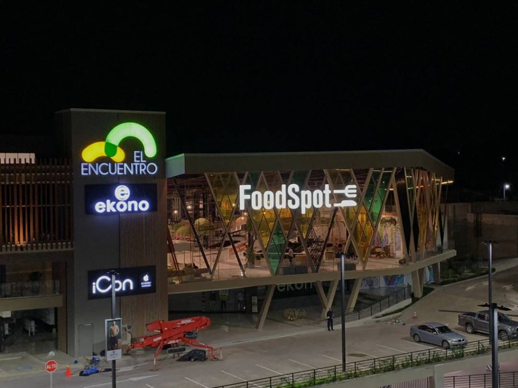 Rótulo de restaurante