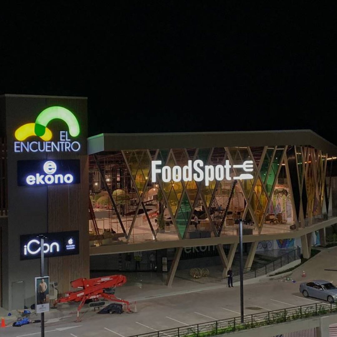 Rótulo de restaurante