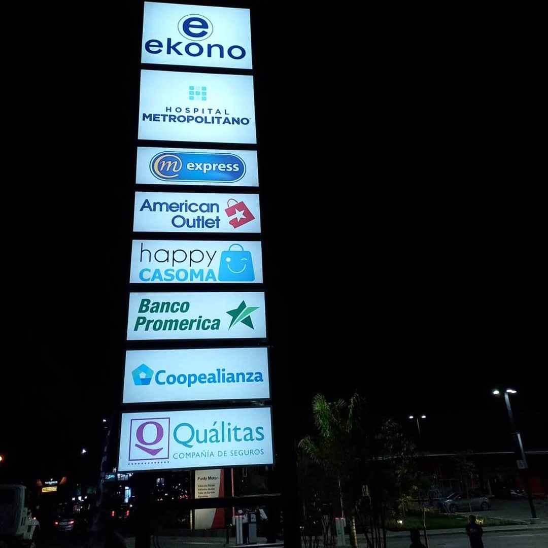 tótem para anuncios